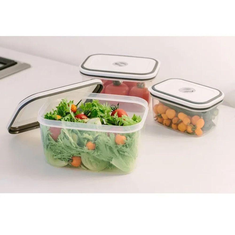 Conjunto De 10 Potes Herméticos De Plástico Electrolux - 4