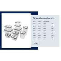 Conjunto De 10 Potes Herméticos De Plástico Electrolux - 5