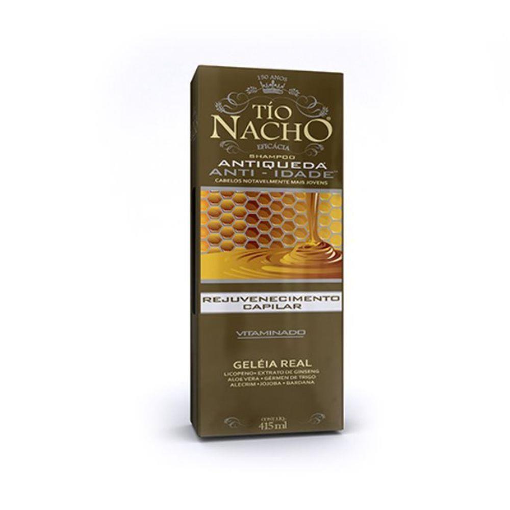 Shampoo Antiqueda Tio Nacho Anti-idade Com 415ml - 1