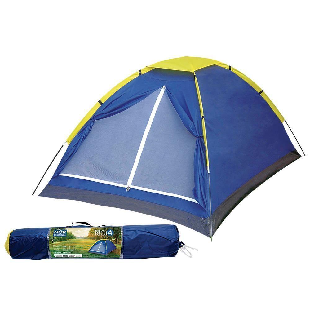 Barraca 4 Pessoas Camping Acampamento Iglu Mor - 8