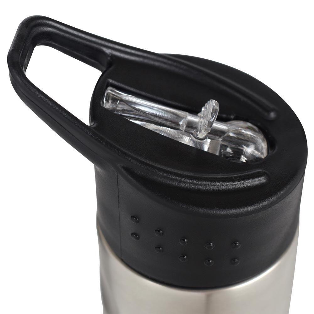 Garrafa Squeeze Academia Aço Inox Capa Neoprene To Go Mor - 7