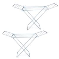 Kit 2 Varal De Chão Com Abas Retrátil Slim Mor - 3