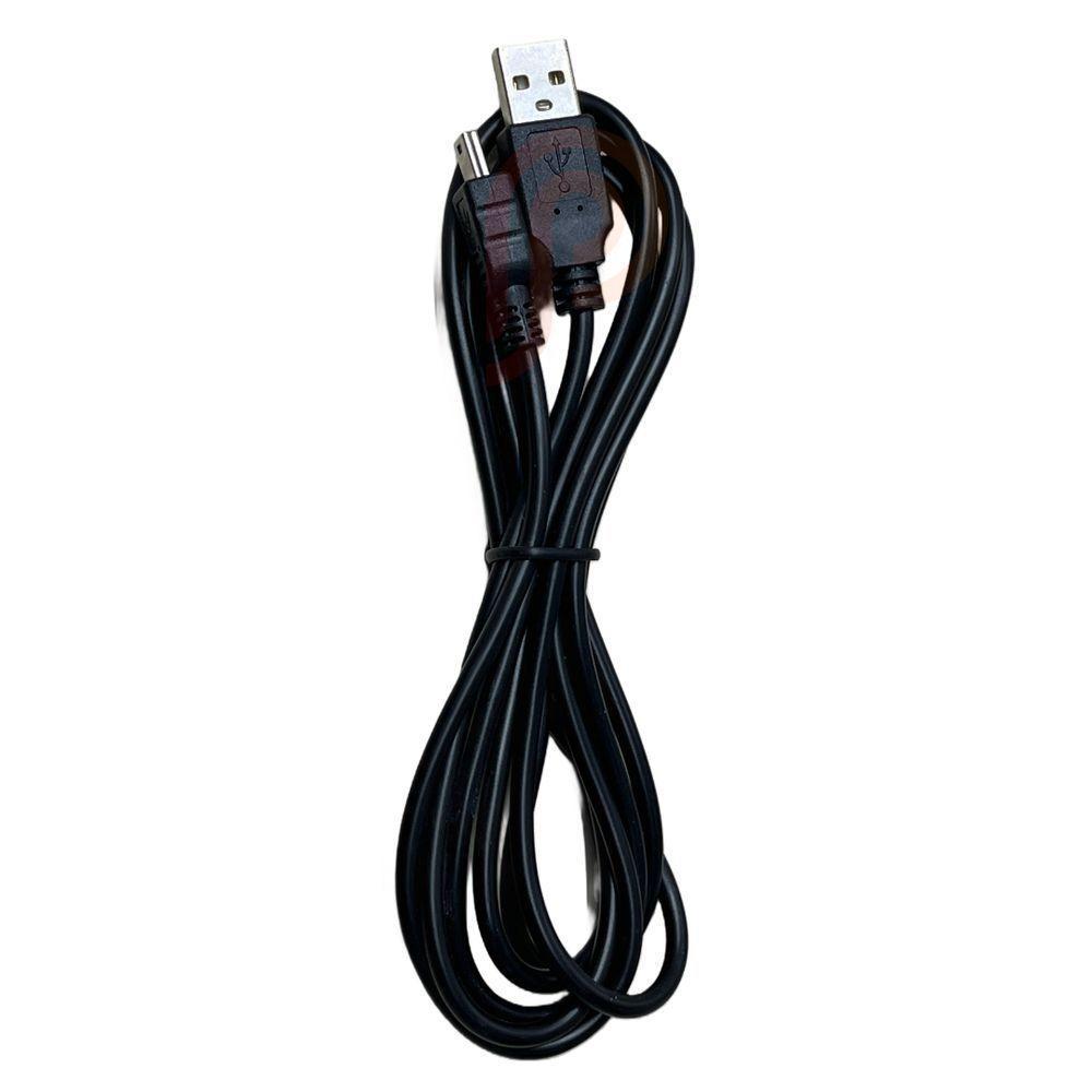 Cabo Usb A 2.0 Macho + Mini Usb (v3) 2.0 Preto 1.80m - 1