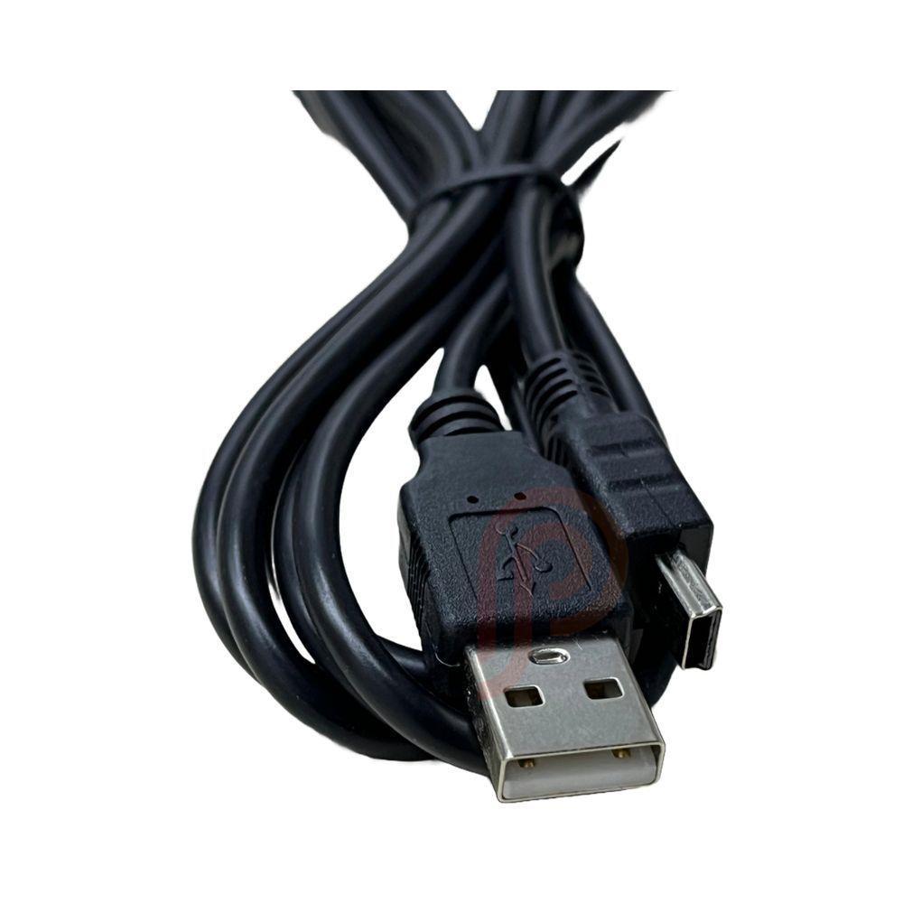 Cabo Usb A 2.0 Macho + Mini Usb (v3) 2.0 Preto 1.80m - 2