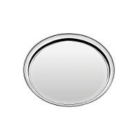 Bandeja Tramontina Service Em Aço Inox Redonda 45 Cm - 2