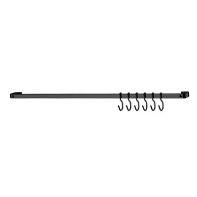 Barra De Piatina Em Aço Carbono Bella Cucina 45Cm 7 Peças Future Onix