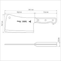 Cutelo Tramontina Century Com Lâmina Em Aço Inox E Cabo De Policarbonato Com Fibra De Vidro 6" - 5