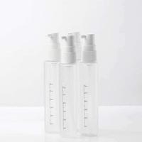 Dispenser Garrafa 4 Em 1 Loção Portátil Shampoo Gel Cremes Rosa Viagens - 2