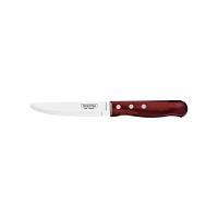 Faca Para Churrasco Jumbo Tramontina Com Lâmina Em Aço Inox E Cabo Em Madeira Polywood Vermelho 5" Tramontina - 1