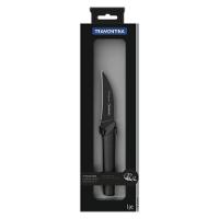 Faca Para Tornear Nygma Com Lâmina Em Aço Inox E Cabo De Polipropileno Texturizado Preto 3 Polegada - 8