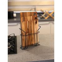 Kit 3 Tábuas De Madeira Com Suporte Em Aço - Stolf - 7