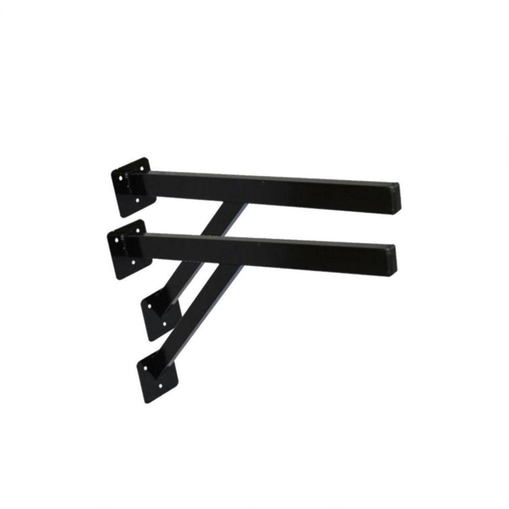 Kit 2 Suportes Parafusar Bancada Pia Pedra Mármore 40X20Cm - 1