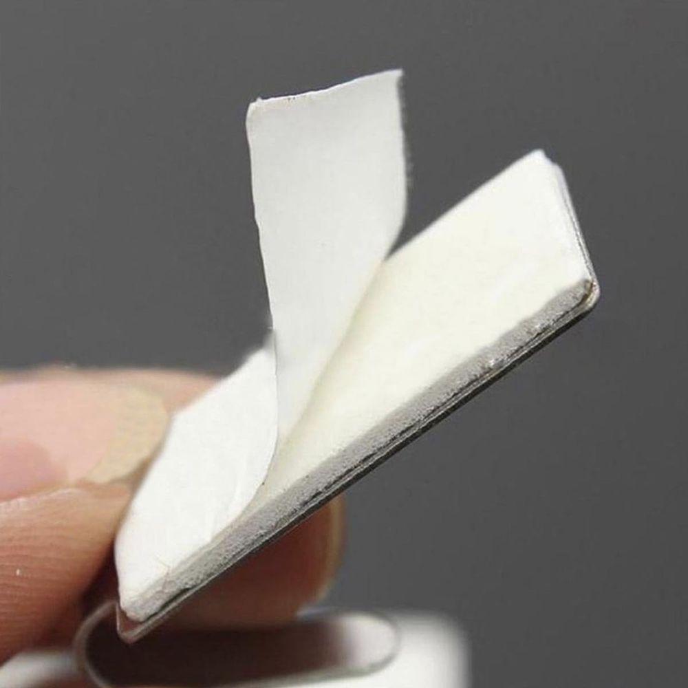 Kit 6 Ganchos Inox De Parede Com Adesivo único - 6