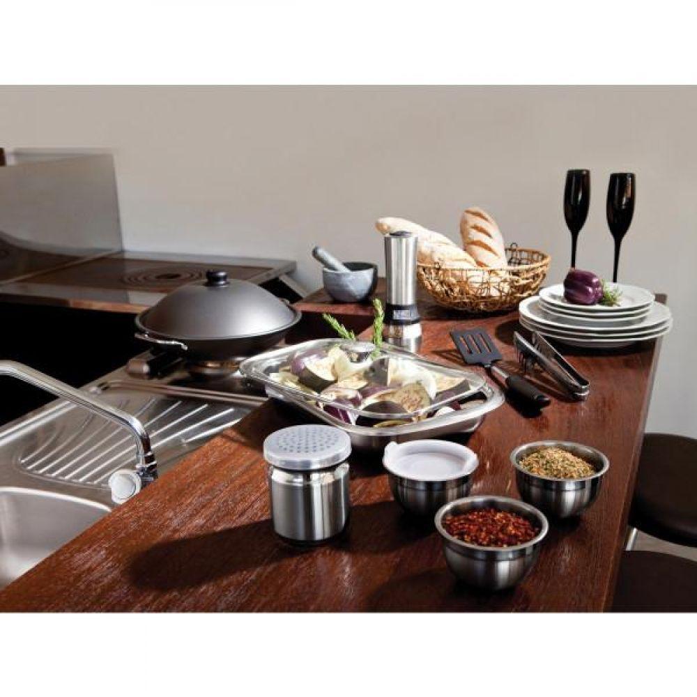 Porta Queijo Ralado Tramontina Utility Em Aço Inox - 2