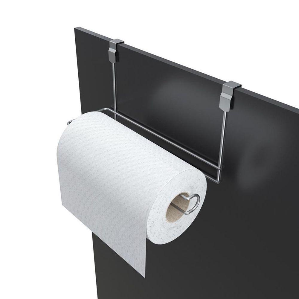Porta Papel Toalha Com Encaixe Em Aço - Stolf Cromado - 1