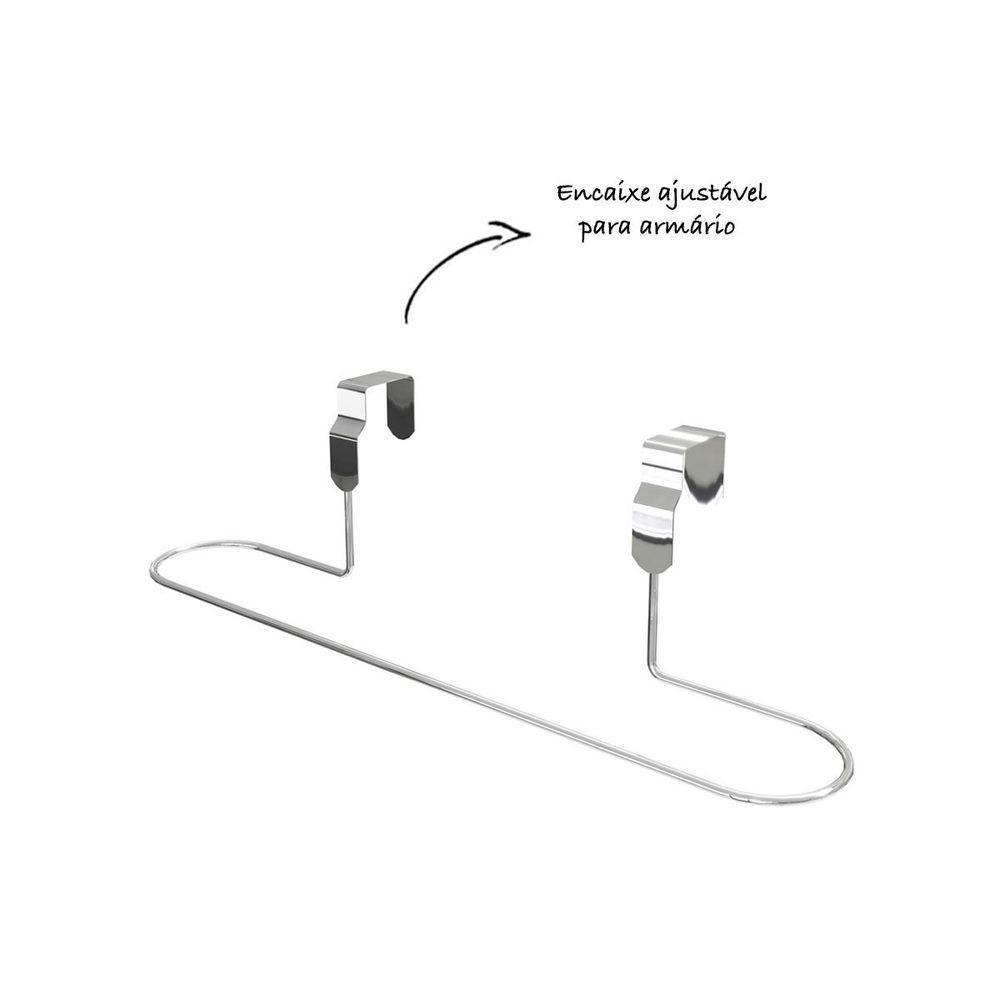 Suporte De Pano De Louças Com Encaixe Para Armário - Stolf - 4