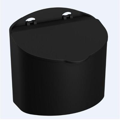 Saleiro Mix 13,5 X 9 X 12,3 Cm 500 Gr -Preto Coza 10843/0008
