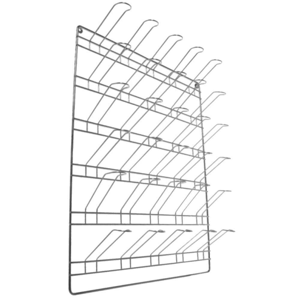Suporte Copo Parede Simples 30 Copos 8X40Cm - 1