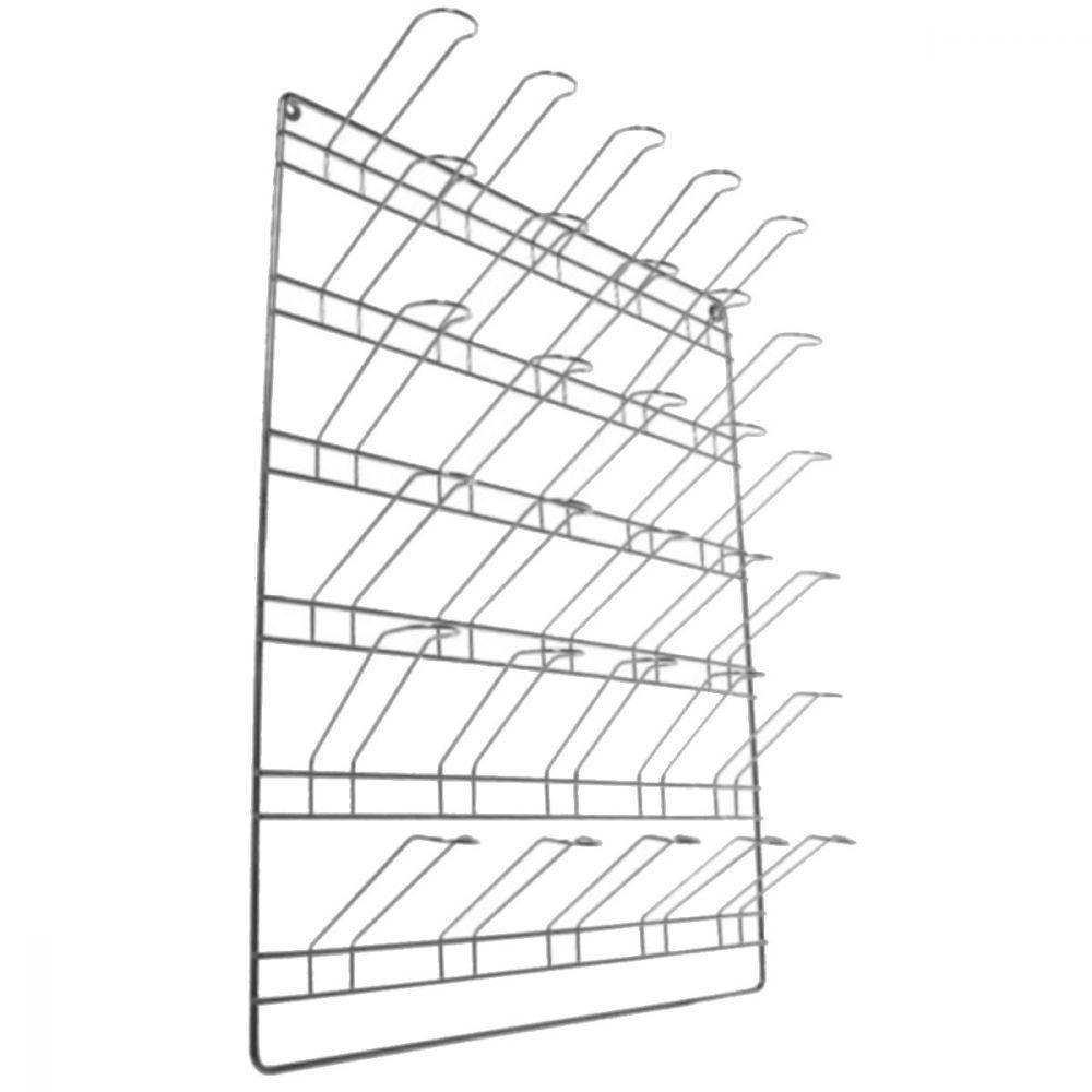 Suporte Copo Parede Simples 30 Copos 8X40Cm - 2