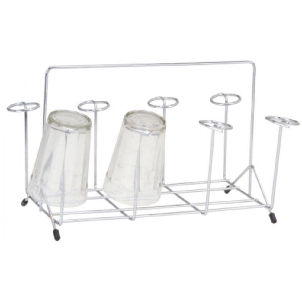 Suporte Copo Para Mesa 8 Copos 18X30Cm - 1