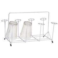 Suporte Copo Para Mesa 8 Copos 18X30Cm - 1