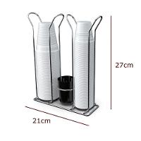 Suporte De Mesa Para Copos - Stolf Preto - 2