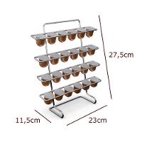 Suporte Para Capsulas Nespresso - Stolf Cromado - 2
