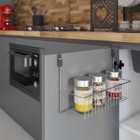 Suporte Multiúso Com Encaixe Para Porta De Armário - Stolf Cromado - 2