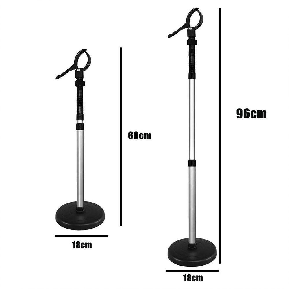 Suporte Secador Cabelo Giratorio Salao Chao Regulavel Cabele - 2