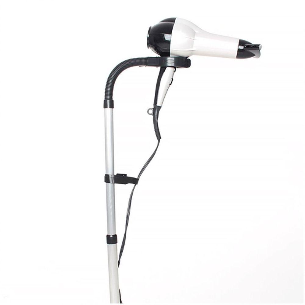 Suporte Secador Cabelo Giratorio Salao Chao Regulavel Cabele - 5