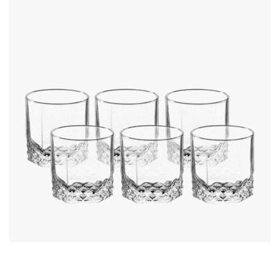 Jogo De Copos Vidro Starlit Whisky 310Ml 6 Peças - Vtrizi