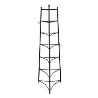 Tripé Porta Panelas Estrela Preto 7 Compartimentos 126Cm - 1