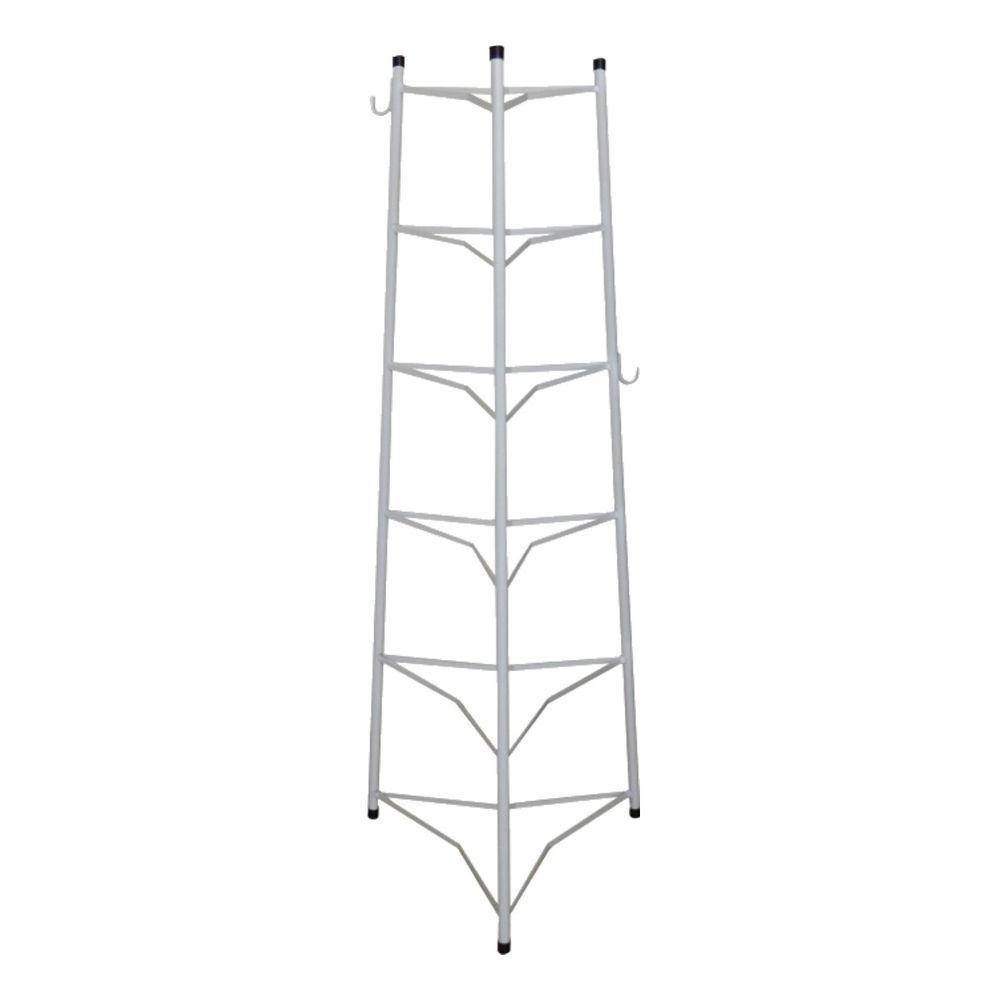 Tripé Porta Panelas Branco 6 Compartimentos 103cm - 1