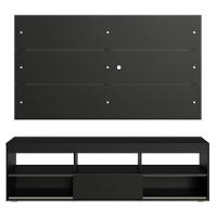 Rack Com Painel Para Tv Até 65 Polegadas Preto Madesa Preto - 3