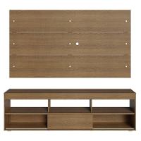 Rack Com Painel Para Tv Até 65 Polegadas Rustic Orlando Madesa Rustic