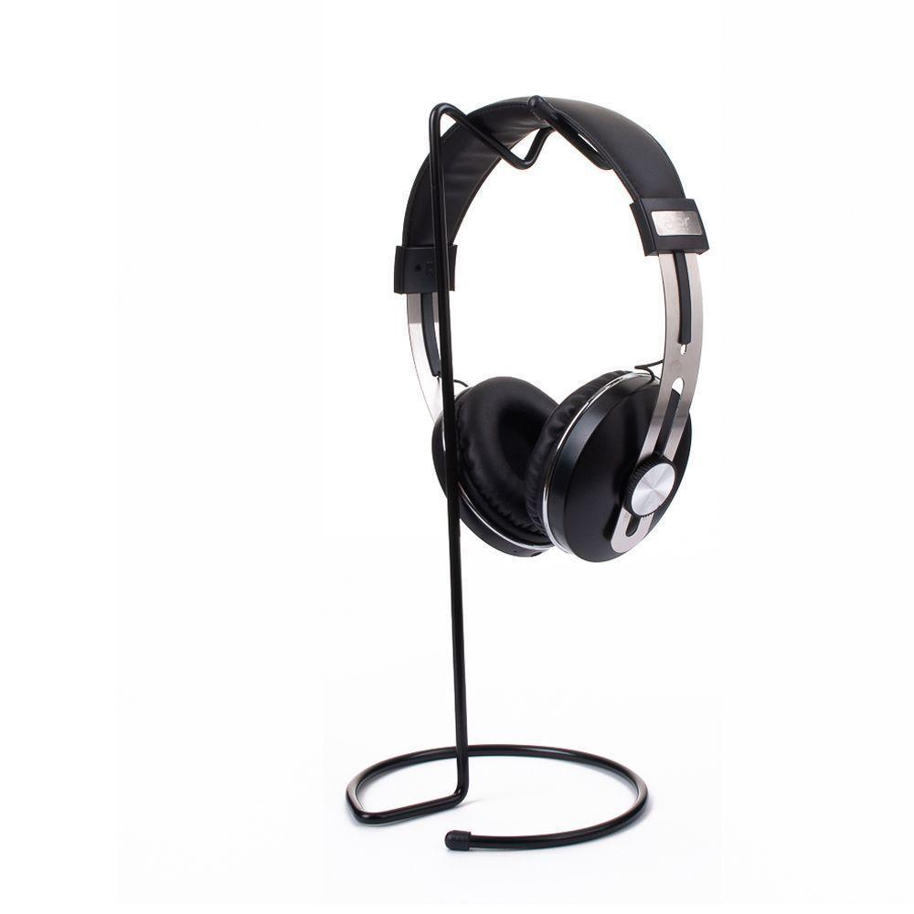 Suporte De Mesa Preto Para Fones De Ouvido - 1