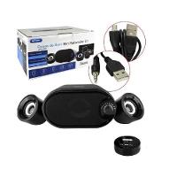 Caixa De Som Subwoofer 2.1 Bluetooth Usb Para Pc Notebook Home Theater Celular Kp-6018h - 2