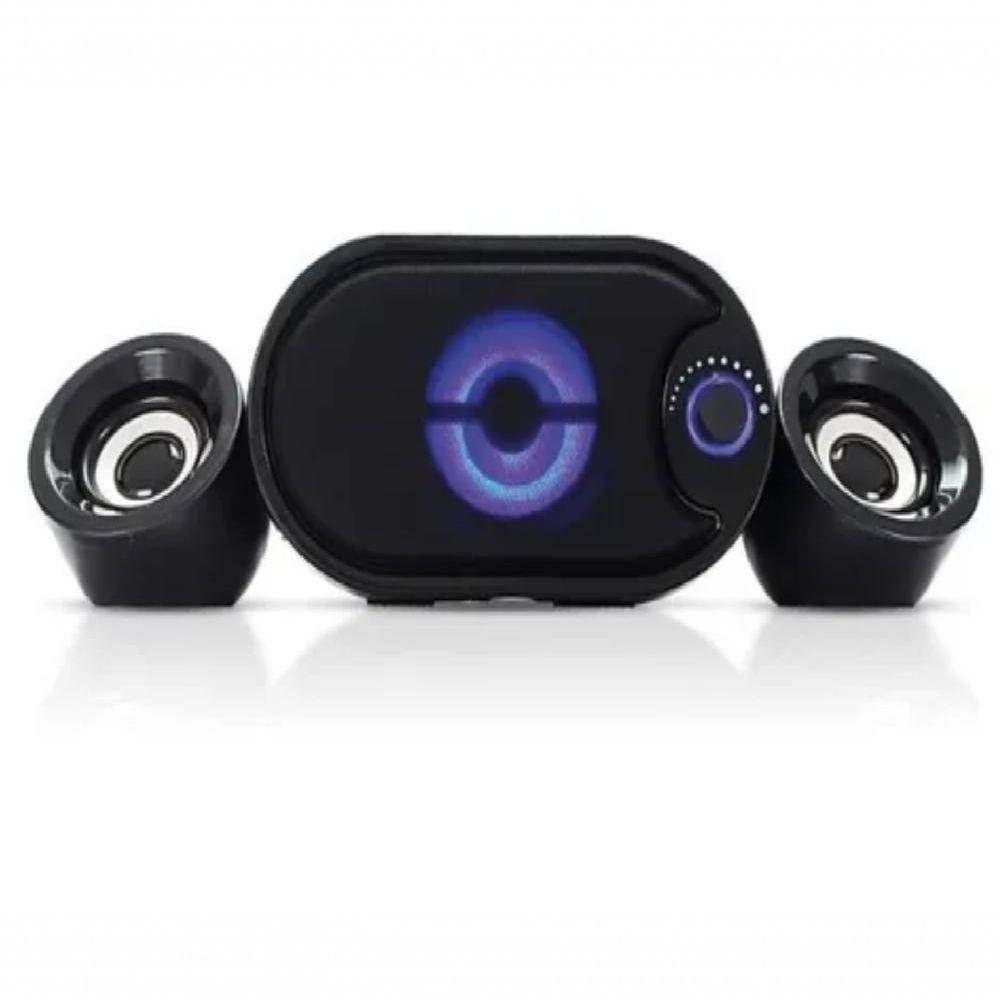 Caixa De Som Subwoofer 2.1 Usb/sd/bluetooth 11w P/ Pc Kp-6018bh - 3