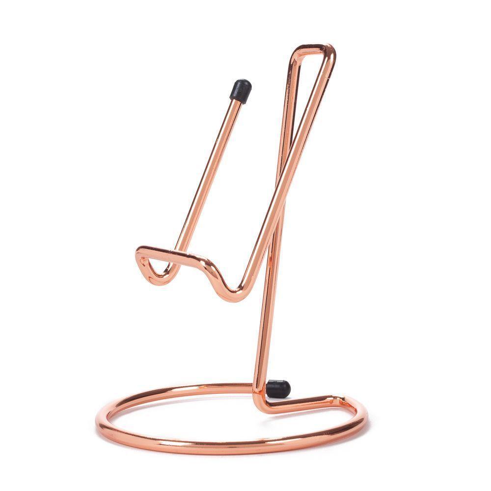 Suporte Fixo Rose Gold Para Celular - 1
