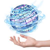 Bola Spinner Voadora Led Divertido Boomerang Drone Azul - 6