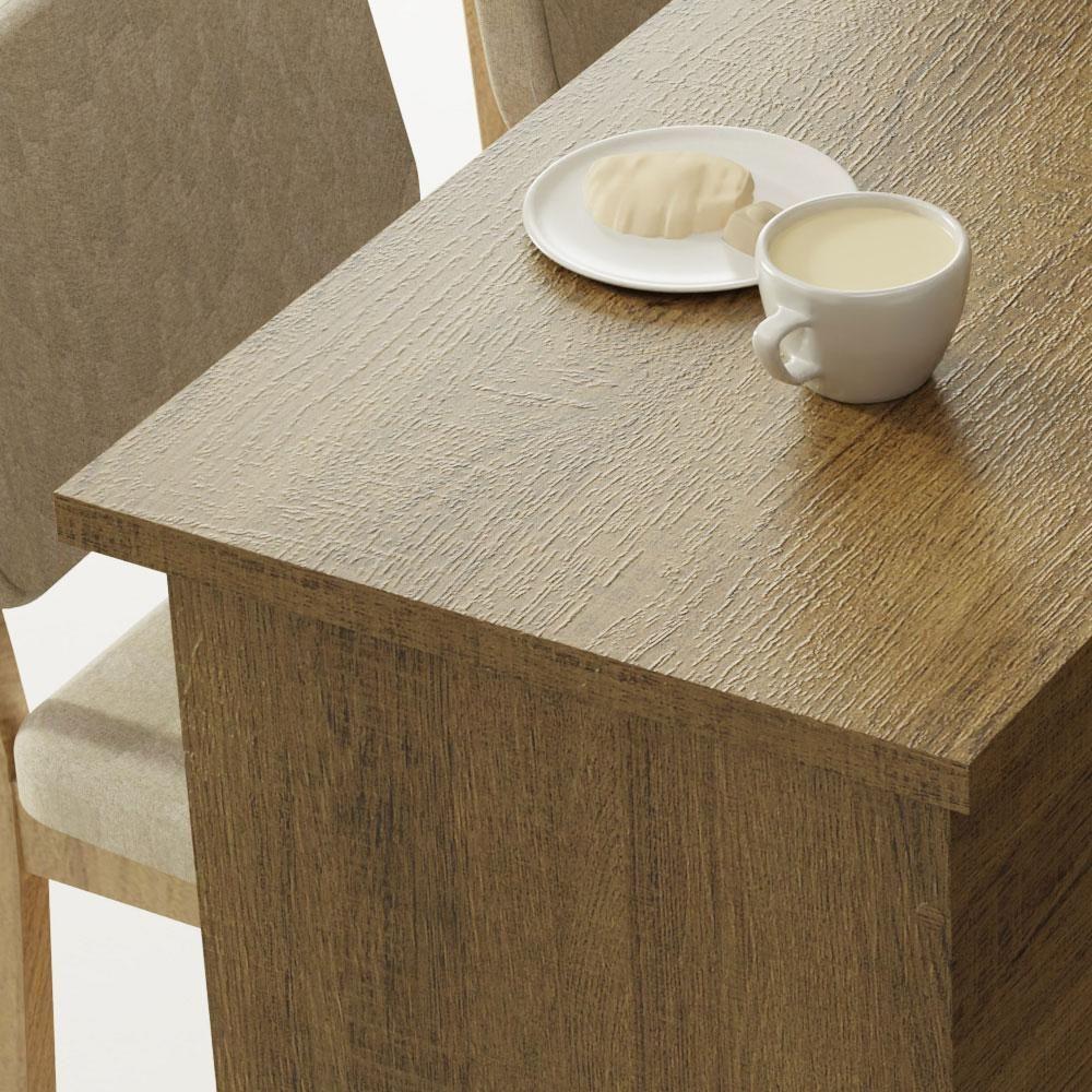 Bancada Ilha Para Cozinha 120 Cm Rustic Madesa Rustic - 5