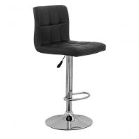 Kit Com 2 Banqueta Gomos Confort , Giratoria, Com Regulagem De Altura Preta - 2