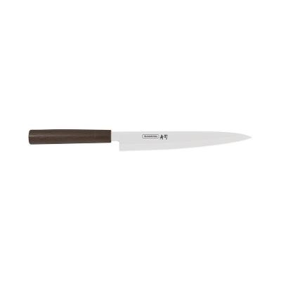 Faca Yanagiba Tramontina Sushi Com Lâmina Em Aço Inox E Cabo De Nylon 9" Tramontina