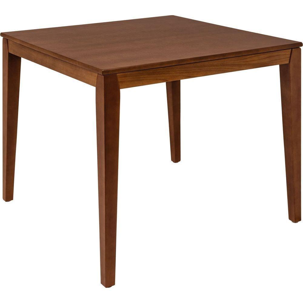 Mesa De Madeira Tramontina London Quadrada Em Tauarí Amêndoa 4 Lugares 80 Cm Tramontina - 1