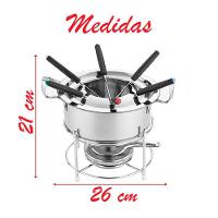Conjunto Para Fondue 11 Peças Inox - 3