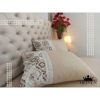 Jogo De Cama Queen 3 Pçs Em Malha 100% Algodão Bege - 2