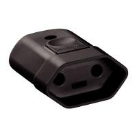 Plugue Fêmea 2P 20 A 250 V Tramontina Preto - 1