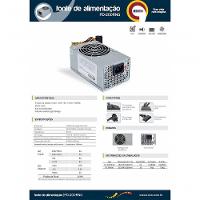 Fonte Pd200 Rng 200w Caixa Individual Com Cabo Alimentação - 2