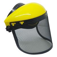 Protetor Facial Tela Nylon E Regulagem Roçadeira Motosserra - 1