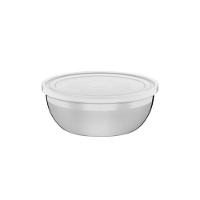 Pote Tramontina Freezinox Redondo Em Aço Inox Com Tampa Plastica 18 Cm 1,6 L - 1